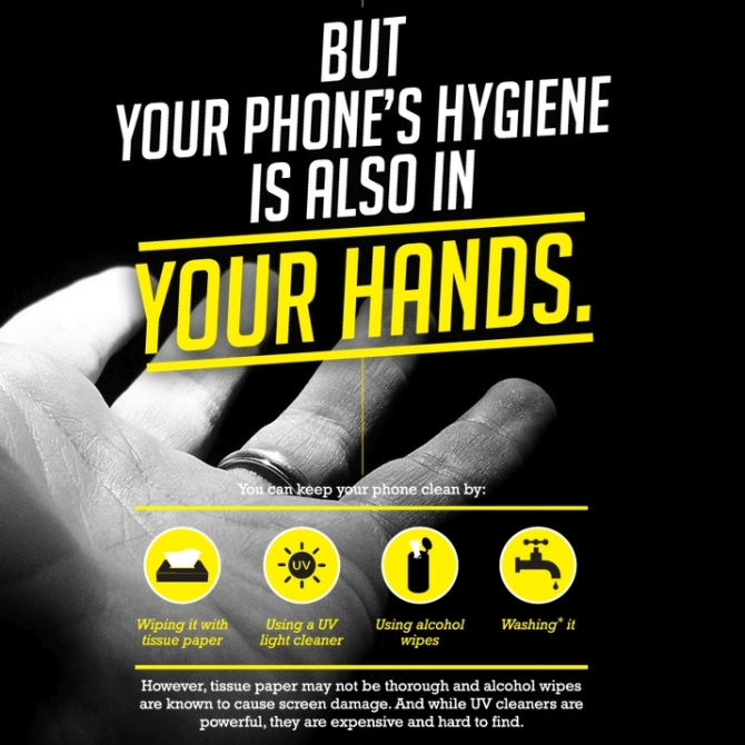 Trong một mẩu quảng cáo khá lạ lùng dành cho Xperia M4 Aqua, Sony đã đăng tải lại những sự thật rất đáng sợ về smartphone với thông điệp rằng: Bạn cần phải... rửa smartphone.