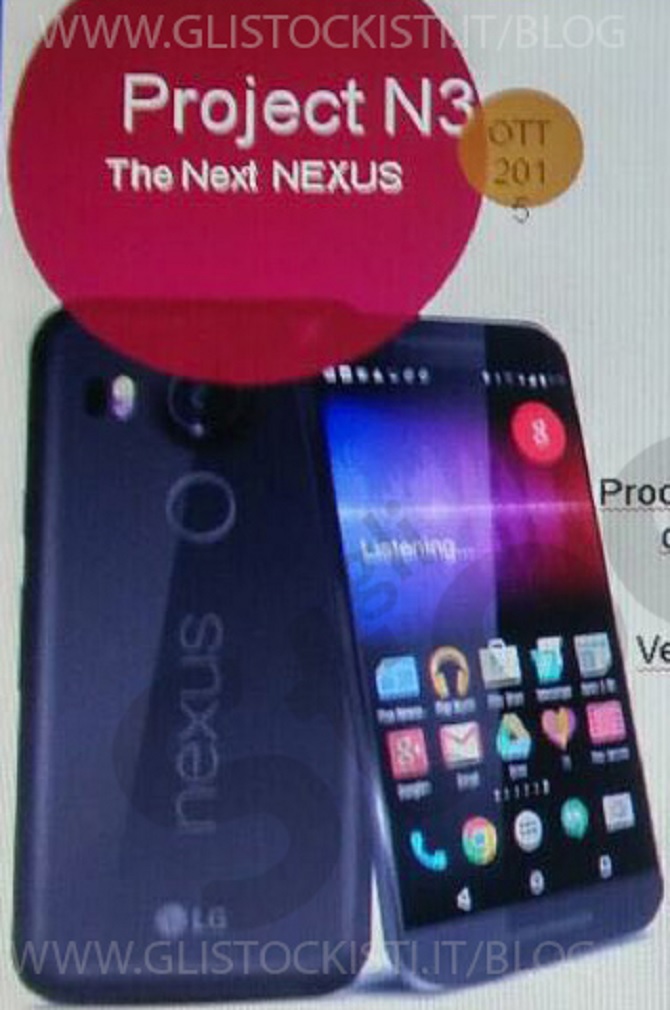 Lộ diện hình ảnh và thông số kỹ thuật LG Nexus 5X