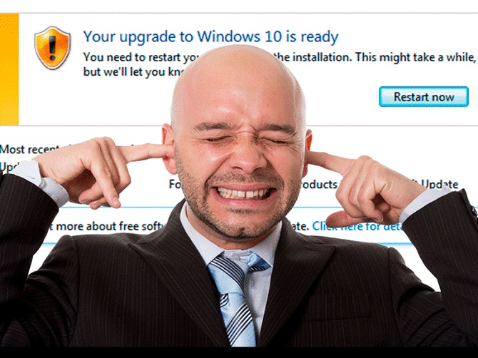 Một số người dùng Windows 7 và Windows 8.1 kém may mắn không có cách nào để tránh khỏi cảnh buộc phải cập nhật lên Windows 10.