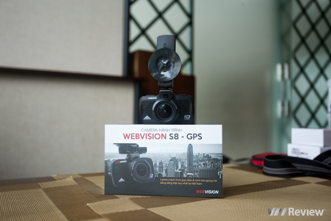 Đánh giá camera hành trình Webvision S8