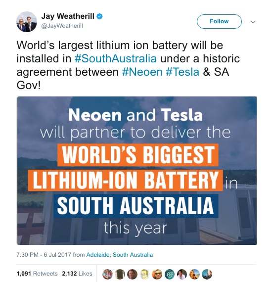 Tất tần tật về nhà máy trữ điện bằng pin lithium-ion lớn nhất thế giới của Tesla ảnh 1