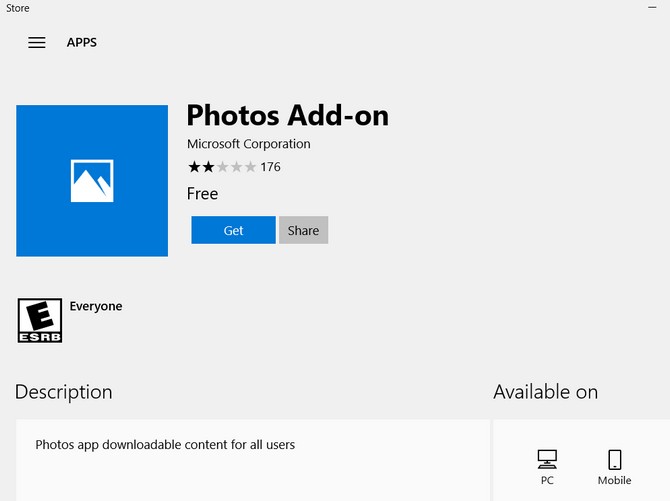 Microsoft âm thầm cài add-on cho ứng dụng Photos trên Windows 10?