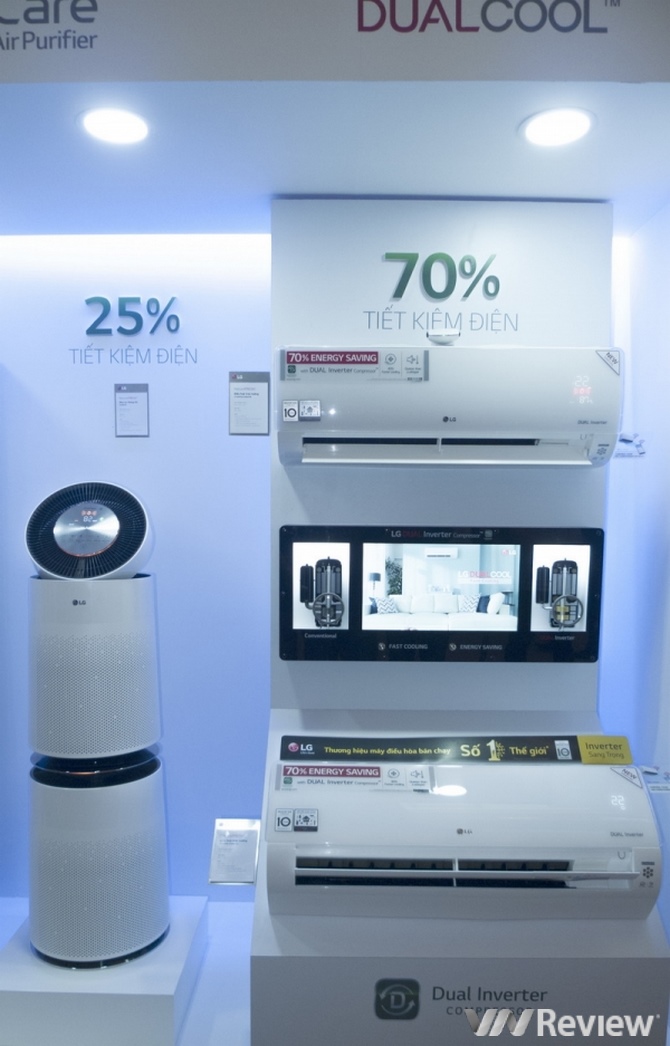 LG ra mắt dòng tủ lạnh Inverter Linear, sắp bán cả máy lọc không khí, robot hút bụi, tủ giặt sấy đồ tại Việt Nam ảnh 5
