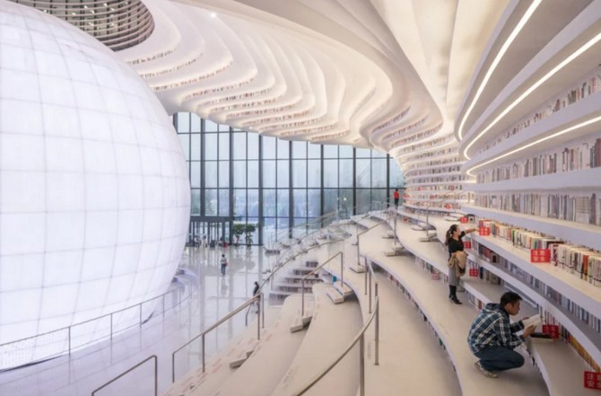 Bên trong thư viện sách khổng lồ tại Trung Quốc, diện tích tương đương 5 sân bóng đá ảnh 6