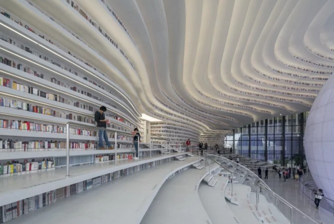 Bên trong thư viện sách khổng lồ tại Trung Quốc, diện tích tương đương 5 sân bóng đá ảnh 9