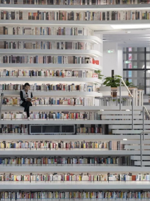 Bên trong thư viện sách khổng lồ tại Trung Quốc, diện tích tương đương 5 sân bóng đá ảnh 13