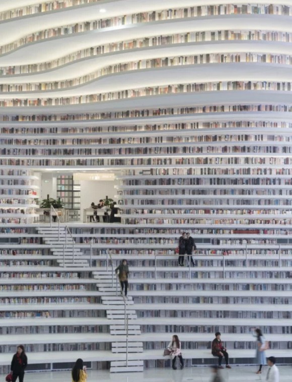 Bên trong thư viện sách khổng lồ tại Trung Quốc, diện tích tương đương 5 sân bóng đá ảnh 12