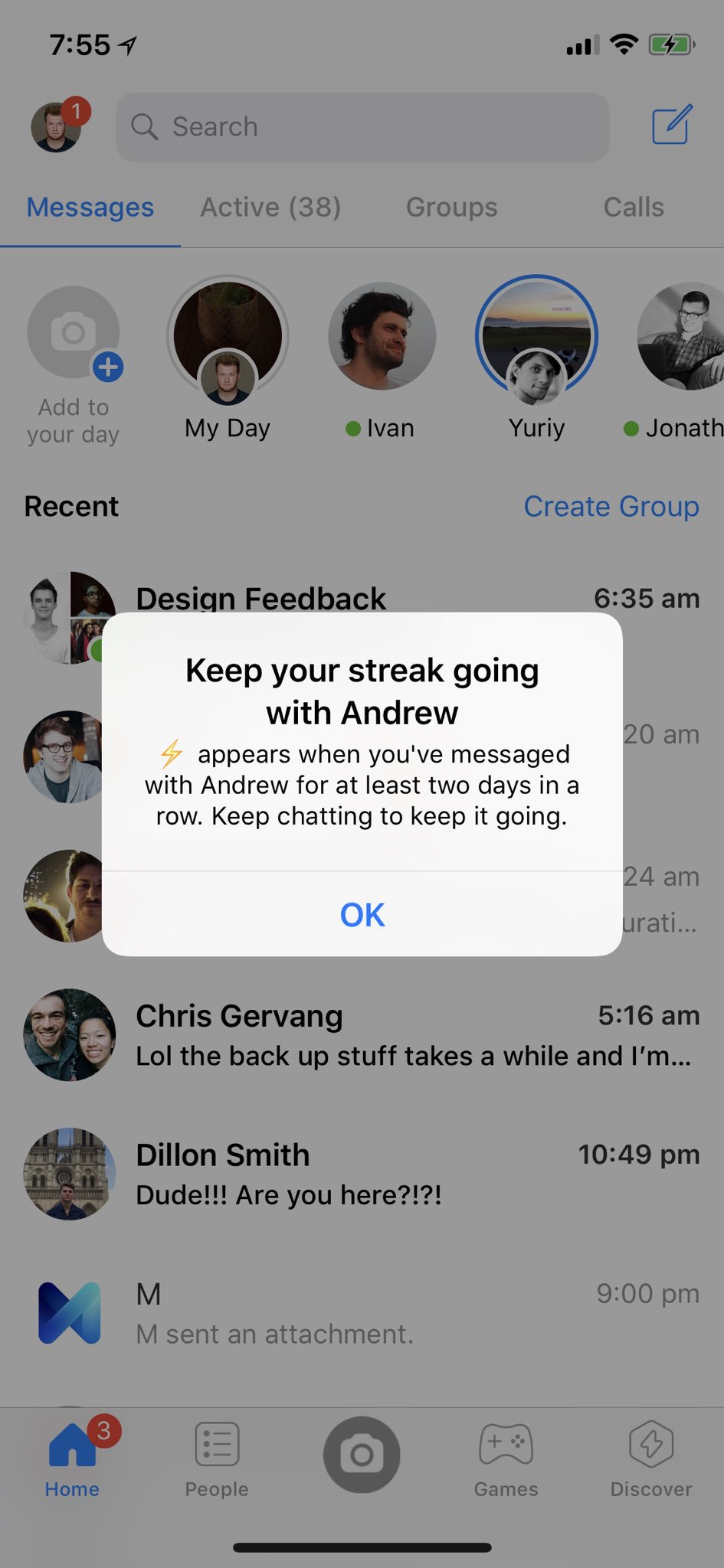 Facebook Messenger lại copy tính năng của Snapchat ảnh 1