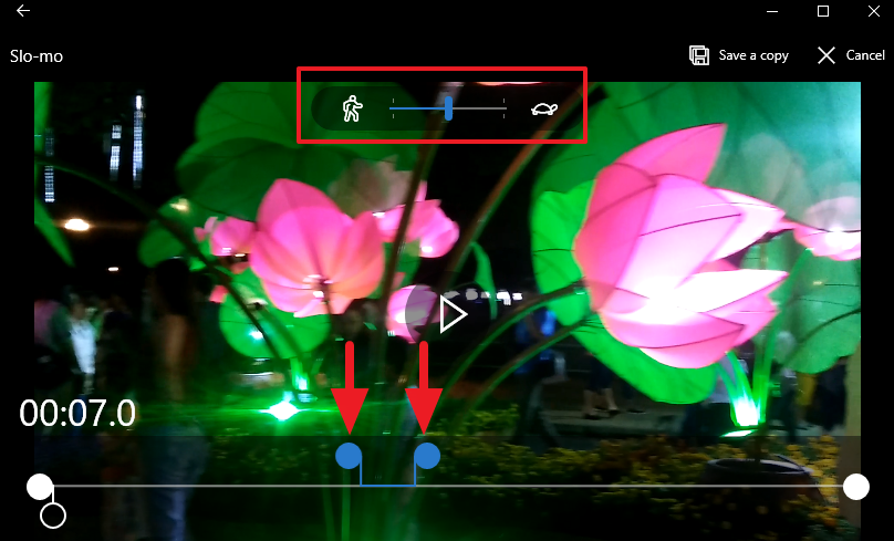 Thêm hiệu ứng slow-motion cho video bằng ứng dụng Photos
