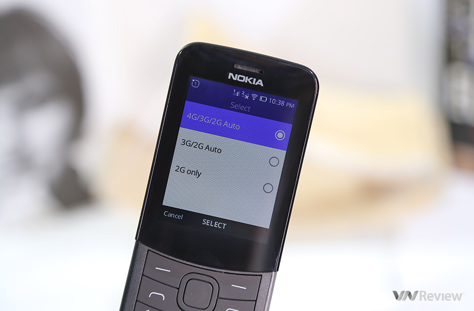Nokia 8110 4G dùng làm cục phát Wi-Fi pin được bao lâu?