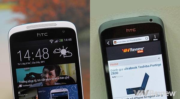 Đánh giá điện thoại HTC Desire 500