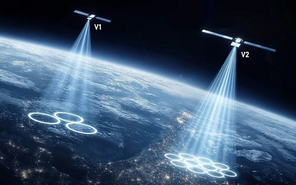 SpaceX "nhá hàng" Starlink V2: phát sóng mạng 5G trực tiếp từ không gian xuống thẳng smartphone, nhanh gấp 100 lần V1