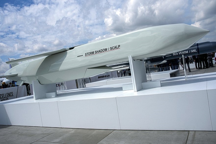 Mảnh đạn Storm Shadow tìm thấy tại hiện trường