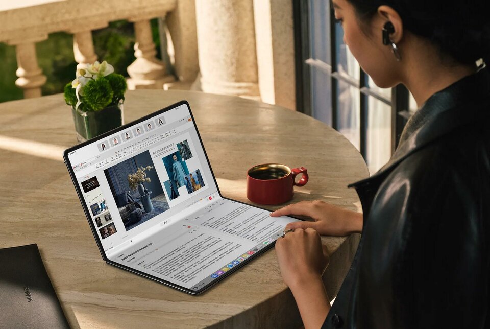 Huawei ra mắt laptop màn hình gập MateBook Fold Ultimate Design: dùng chip  nhà trồng, thách thức mọi đòn cấm vận của Mỹ | VnReview - Cộng đồng đánh  giá, tư vấn Huawei ra mắt laptop màn hình gập MateBook Fold Ultimate Design: dùng chip  nhà trồng, thách thức mọi đòn cấm vận của Mỹ | VnReview - Cộng đồng đánh  giá, tư vấn