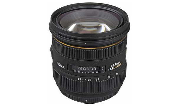 Sigma 24-70mm/2.8DG HSM dùng được cho Canon và Nikon
