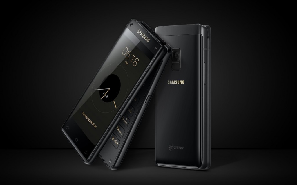 Samsung ra mắt smartphone nắp gập W2018: 2 màn hình, Snapdragon 835, camera như Galaxy S8, giá 2.400 USD