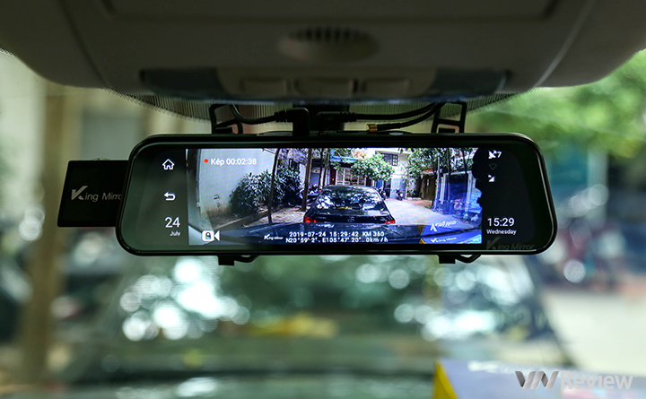 Trên tay King Mirror 360: “gương” hành trình đa năng chạy Android, giá 4.9 triệu đồng ảnh 13