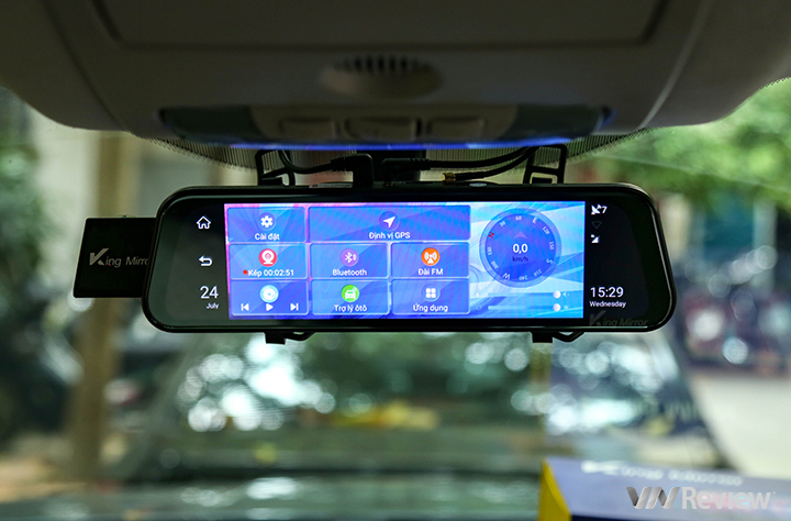 Trên tay King Mirror 360: “gương” hành trình đa năng chạy Android, giá 4.9 triệu đồng ảnh 12