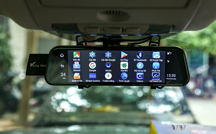 Trên tay King Mirror 360: “gương” hành trình đa năng chạy Android, giá 4.9 triệu đồng ảnh 11