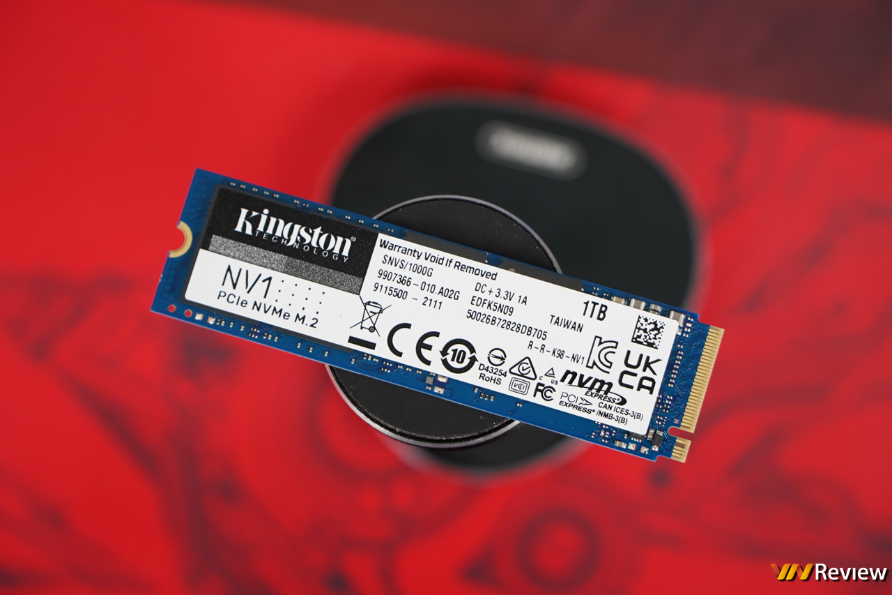Đánh giá SSD Kingston NV1 1TB: Giá tốt bất ngờ, tốc độ ổn áp