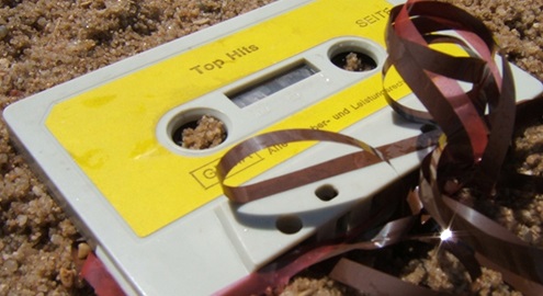 băng cát-xét cassette mp3 nội dung số sao lưu